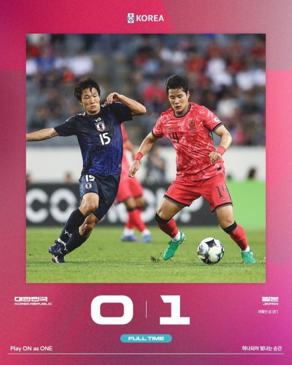 媒体人：韩国主场作战  输日本三四队&对日3连败，第