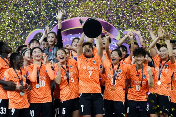 古代足球    报：女足亚冠抽签今天下午举行，蝉联第一名  