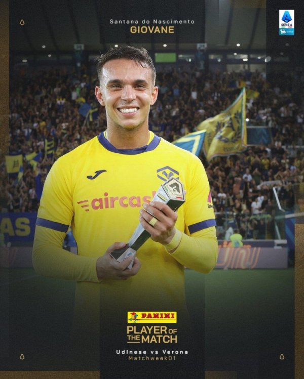 斯基拉：佛罗伦萨和AC米兰关注维罗纳21岁前场球员吉奥瓦尼-