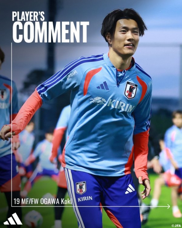 小川航基：希望能穿上新运动活动    服  打进首球 没有谁